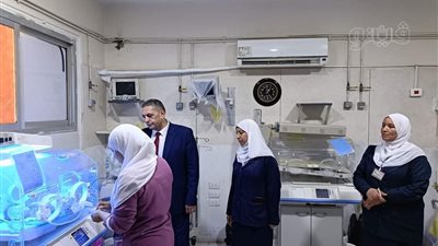 وكيل صحة كفر الشيخ يتابع تشغيل البصمة الإلكترونية في مستشفى الحامول