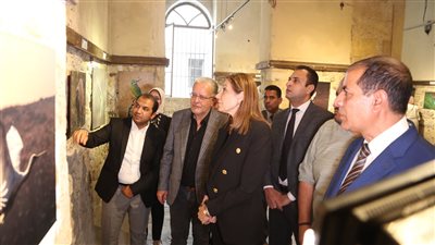 وزيرة الثقافة تشهد الاحتفال باليوم العالمي للبيئة وتفتتح معرض بديع صنع الله (صور)