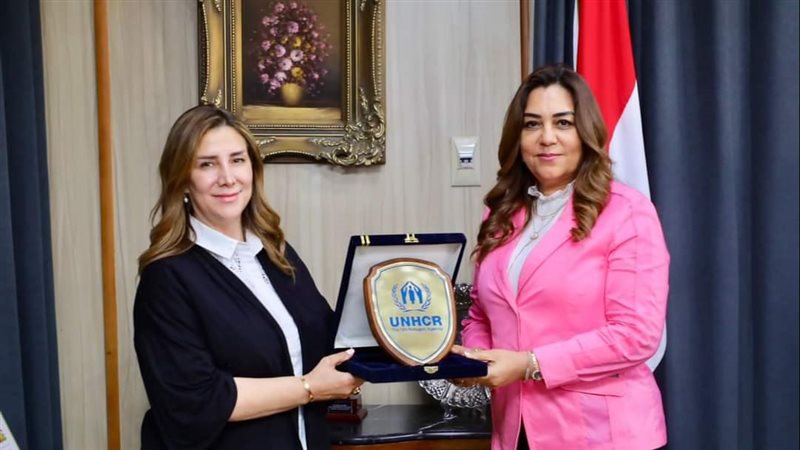 محافظ دمياط والدكتورة
