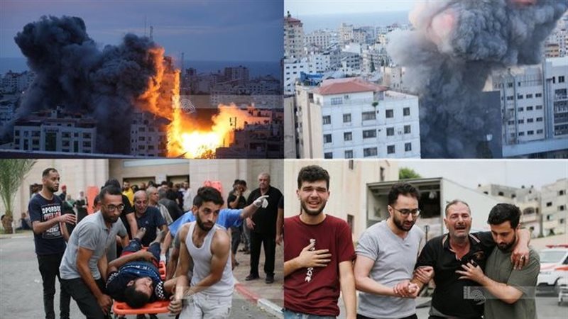  قصف مدرسة تؤوي نازحين،