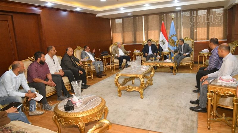 محافظ الغربية يتابع
