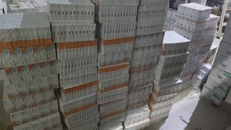 ضبط 106 آلاف عبوة