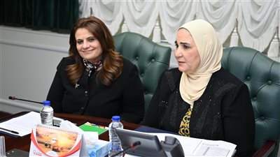 سها جندي تبحث مع وزيرة التضامن مستجدات ملف صندوق الطوارئ
