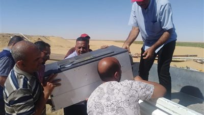 الوادي الجديد تنفذ حملة للتحفظ على معدات مشروعات المتقاعسين عن سداد مستحقات الدولة