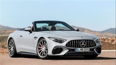 بسقف مكشوف متعدد الألوان، مرسيدس تطرح AMG SL55 