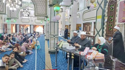  انطلاق لقاء الجمعة بحضور 400 طفل في أوقاف القليوبية 