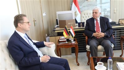4 ملفات للتعاون على طاولة مناقشات وزير التعليم العالي وسفير ألمانيا 