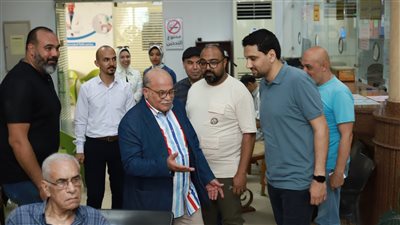 إقبال على اليوم الصحي المجاني في نادي المهندسين بالإسكندرية