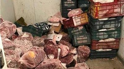 ضبط 22 طن لحوم مذبوحة خارج المجازر بأحياء الجيزة