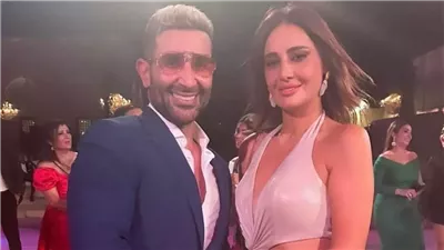 حكاية صورة أحمد سعد وحلا شيحة، هل الزواج قريبا؟ 