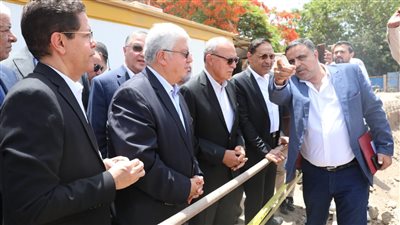 وزير التعليم العالي يتفقد أرض مستشفى بنها الجامعي الجديد