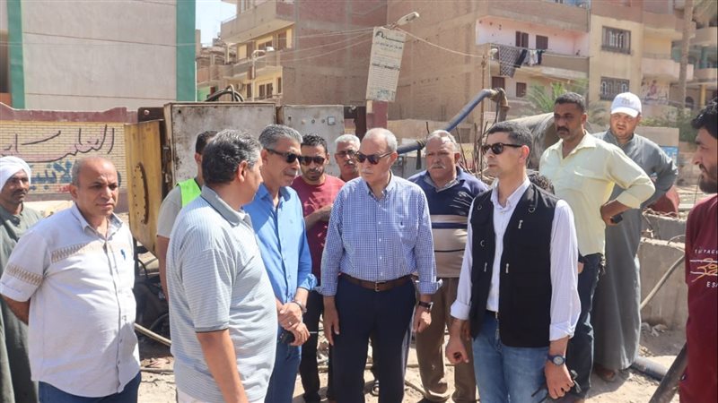 محافظ القليوبية خلال