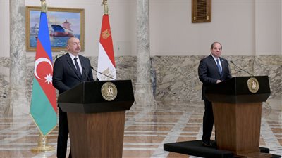 تفاصيل المباحثات المصرية الإذربيجية بقصر الاتحادية (فيديو وصور) 