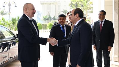 السيسي: نتطلع لعقد اللجنة المشتركة المصرية الأذربيجانية وتنظيم منتدى رجال الأعمال