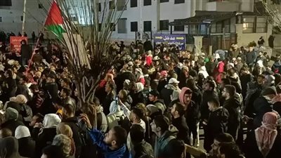 الأمن الأردني يمنع وقفة منددة بمجزرة النصيرات 