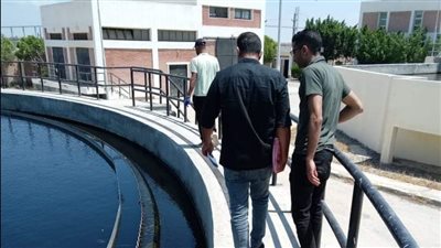 صحة الإسماعيلية تختبر عينات من محطات المياه