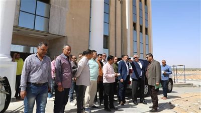 الزملوط يتفقّد العاصمة الإدارية بالوادي الجديد 