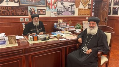  البابا تواضروس يتلقى تقريرا عن إيبارشية جنوبي ألمانيا