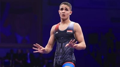 المصارعة، مصطفى حسين يهزم المجنس الفرنسي إبراهيم غانم ببطولة التصنيف العالمي