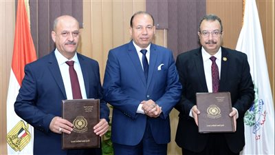 توقيع بروتوكول تعاون مشترك بين جامعتي المنصورة والأنبار (صور ) 