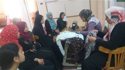 انطلاق ورشة لتعليم التفصيل وخياطة الملابس بمراكز شباب الدقهلية 