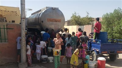 مياه الأقصر تكشف سبب قطع المياه عن مناطق بالقرنة 