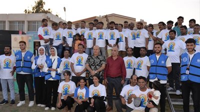 الإسماعيلية تحتفل باليوم العالمي لليوجا بحضور المستشار الثقافى لسفارة الهند (صور) 