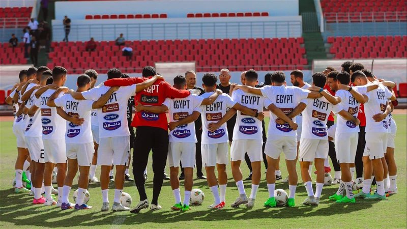 منتخب مصر يختتم استعداداته