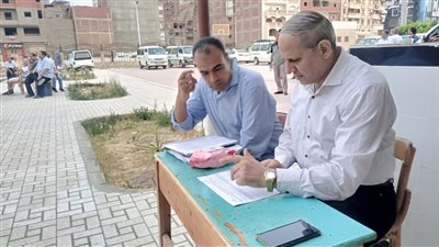 وكيل تعليم كفر الشيخ يتفقد مركز توزيع صناديق أسئلة امتحانات الثانوية العامة