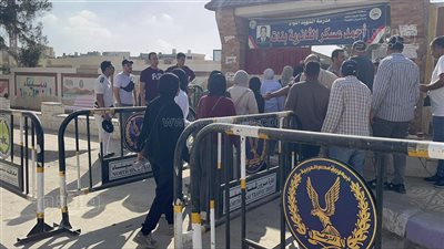 تواجد أمني مكثف بمحيط لجان امتحانات الثانوية العامة بشمال سيناء (فيديو وصور)