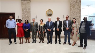 وزير التعليم العالي يستقبل وفدًا من جنوب إفريقيا للتعرف على تجربة بنك المعرفة