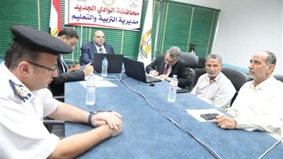 غرفة عمليات لمتابعة امتحانات الثانوية العامة في الوادي الجديد