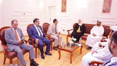 وزيرة التضامن تستقبل وفدا من أكاديمية العلوم الشرطية بالإمارات 