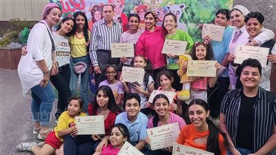 دعوة ضد التنمر، عرض مسرحية غنائية للأطفال على خشبة قصر ثقافة بورسعيد (صور)