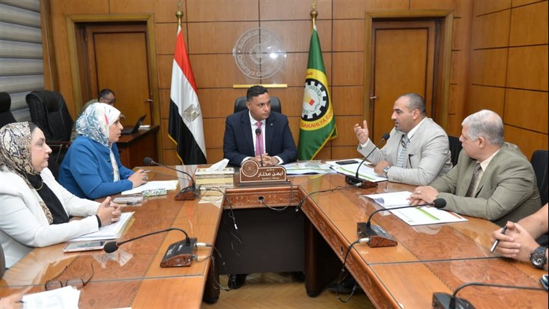 اجتماع محافظ الدقهلية،
