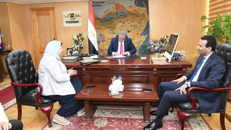 محافظ الفيوم يعتمد