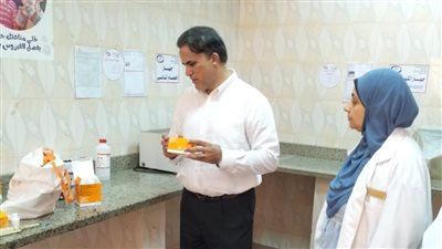 نائب مدير فرع التأمين الصحي بالشرقية يتفقد عيادة الإبراهيمية