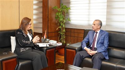 وزيرة التخطيط تناقش مع التعبئة والإحصاء جهود إعداد التعداد الاقتصادي السادس