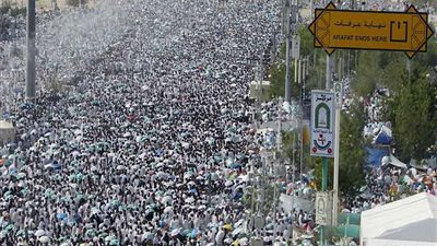 أول صور لمخيمات حجاج قرعة الحج السياحي بمنى وعرفات قبل تصعيد الحجاج 