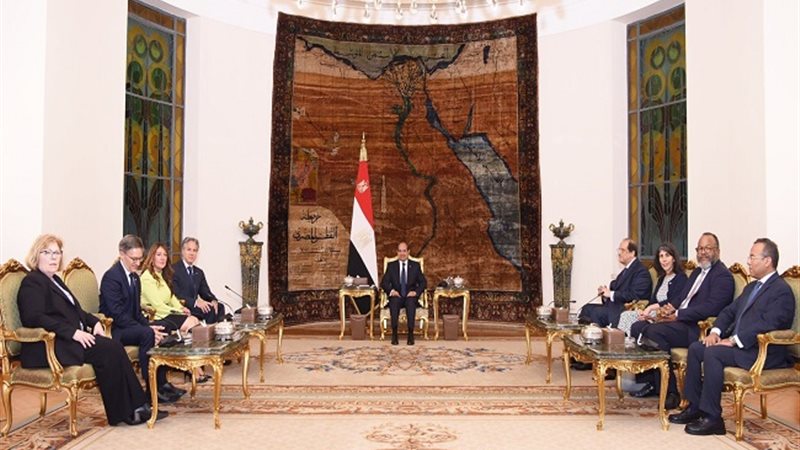 الرئيس السيسي خلال