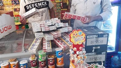  ضبط سجائر منتهية الصلاحية في الأسواق بالإسكندرية 