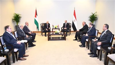  أبو مازن للسيسي: نقدر مواقف مصر الداعمة للحفاظ على القضية الفلسطينية ومنع تصفيتها