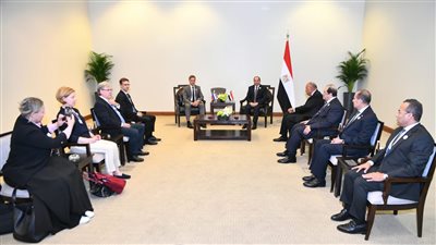 السيسي يبحث مع رئيسي وزراء سلوفينيا وإسبانيا جهود وقف إطلاق النار بغزة