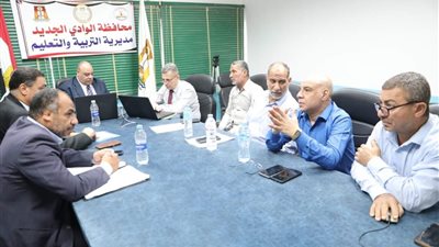 عمليات تعليم الوادي الجديد تتابع امتحانات الثانوية العامة 