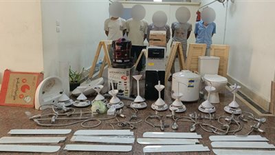 ضبط 6 تشكيلات عصابية وعاطل لارتكابهم جرائم سرقات متنوعة (صور)