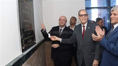 افتتاح مجمع النيابات الإدارية بمدينة بني سويف الجديدة 