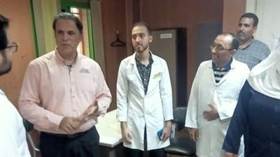 نائب مدير فرع التأمين الصحي بالشرقية يتفقد عيادة ههيا