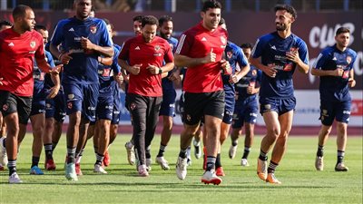 18 صورة ترصد آخر استعدادات الأهلي لمواجهة فاركو في الدوري