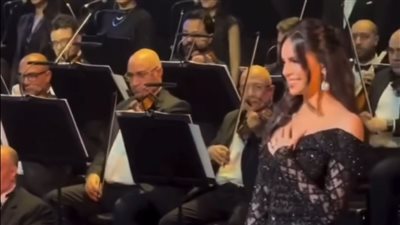 إقبال جماهيري كبير على حفل آمال ماهر بالكويت (فيديو)