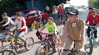 وكيل رياضة الدقهلية تشارك بماراثون في المنصورة احتفالا باليوم العالمي للدراجات (صور)